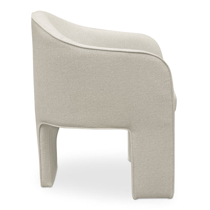 Clara - Dining Chair Performance Fabric - Beige