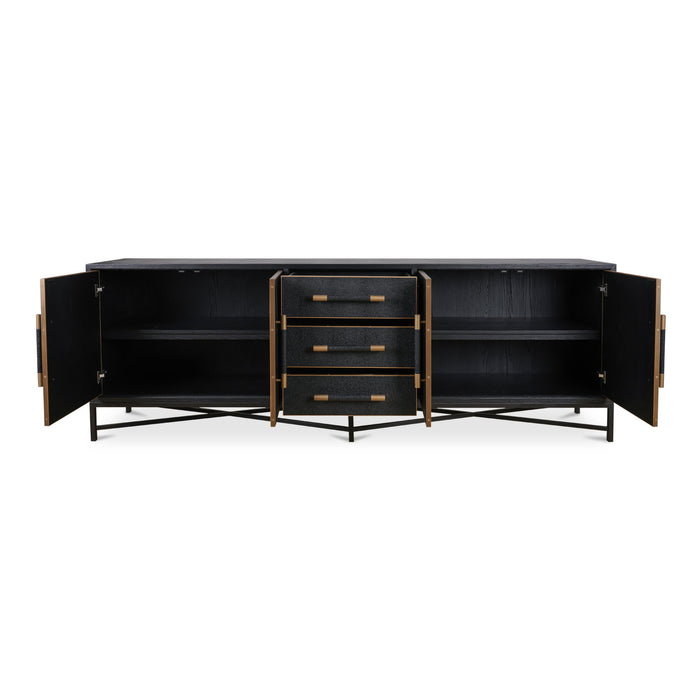 Mako - Large Sideboard - Black