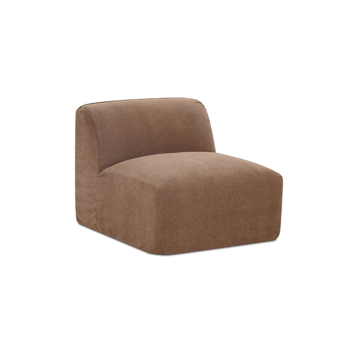 Isla - Armless Chair - Light Brown