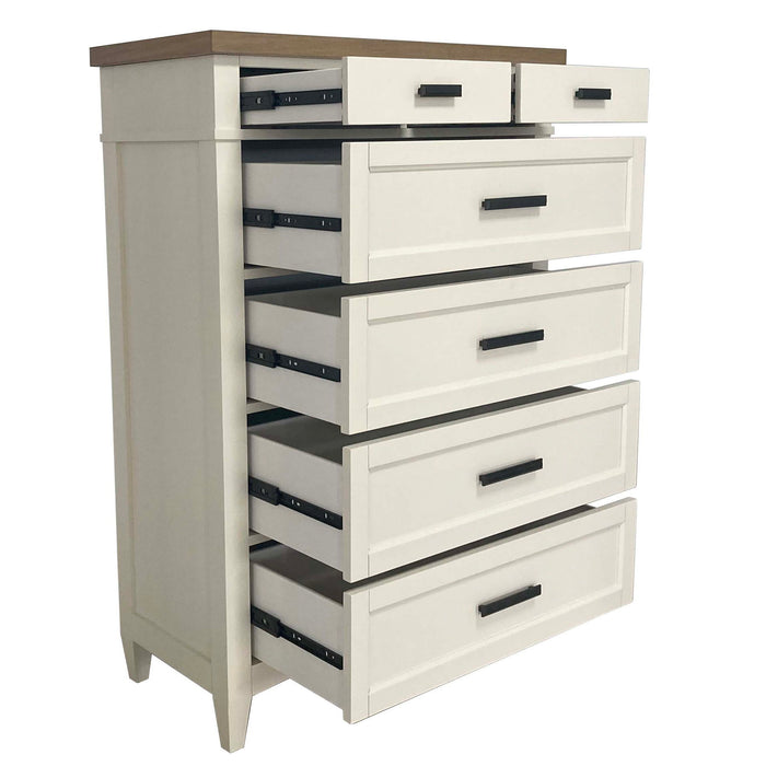 Americana Modern Bedroom - 6 Drawer Chest - Cotton