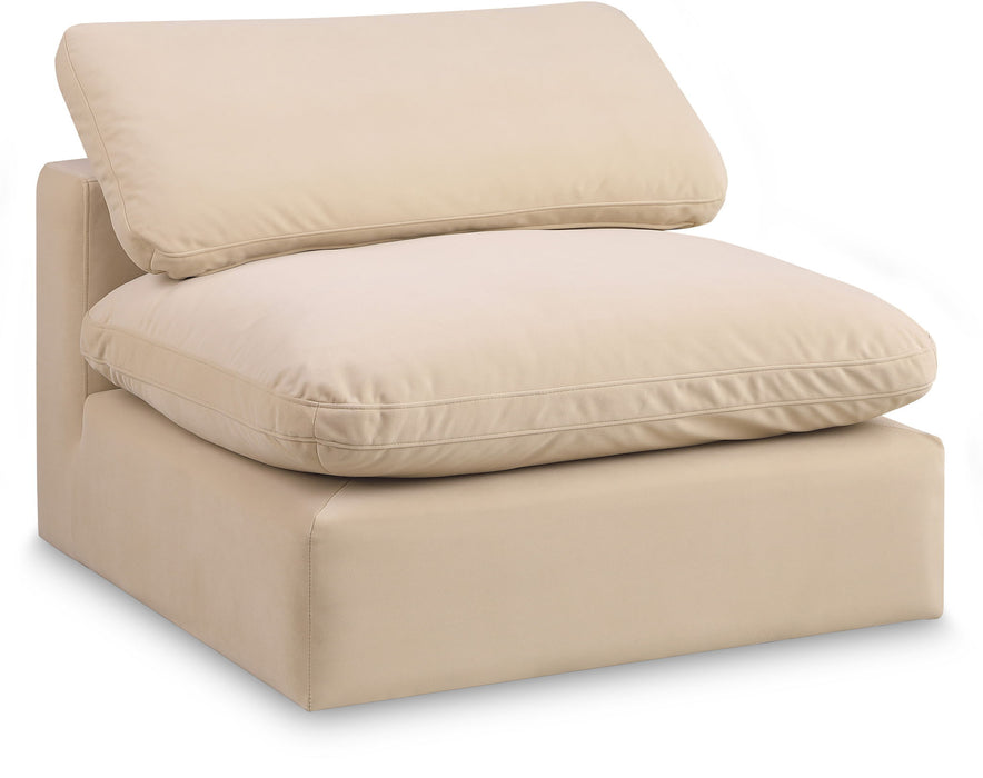 Comfy - Velvet Armless Chair