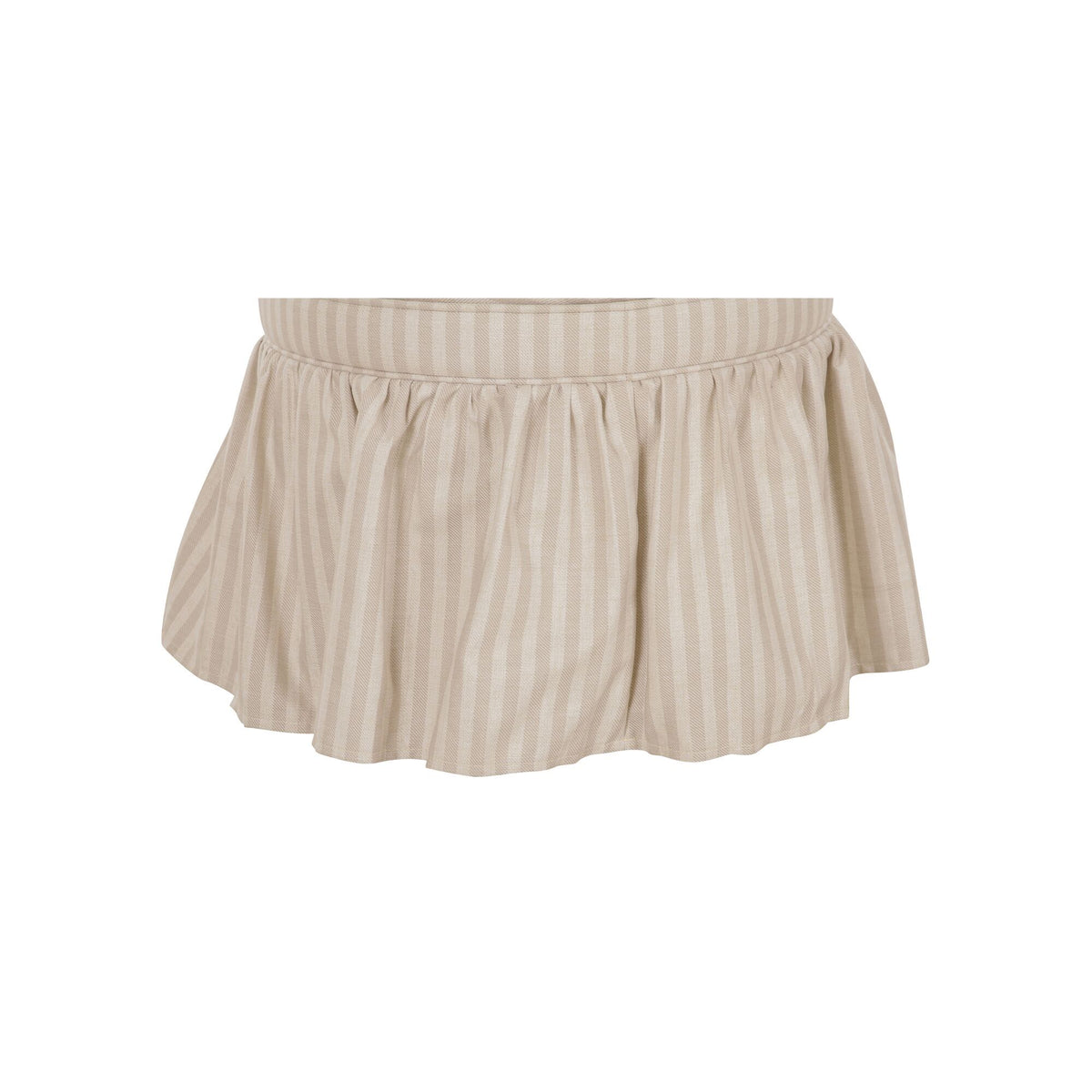 Heidi - Storage Ottoman Stripe - Beige