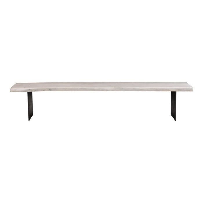 Evans - Dining Bench - White