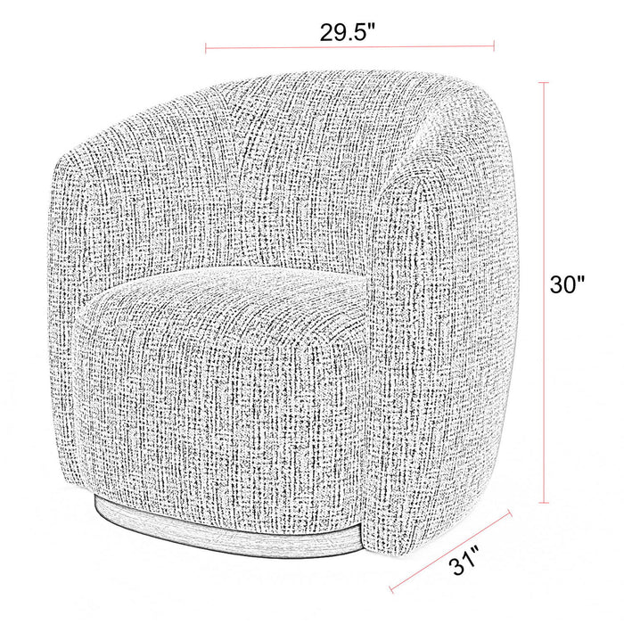 Tatum - Swivel Accent Chair