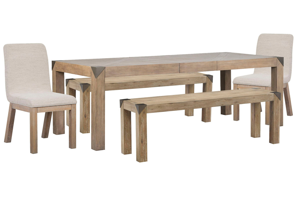 Ainsley - Extendable Rectangular Dining Table Set