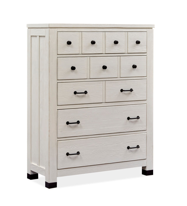 Harper Springs - Drawer Chest - Silo White