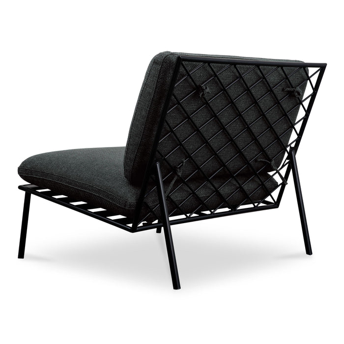 Salma - Outdoor Accent Chair - Charcoal