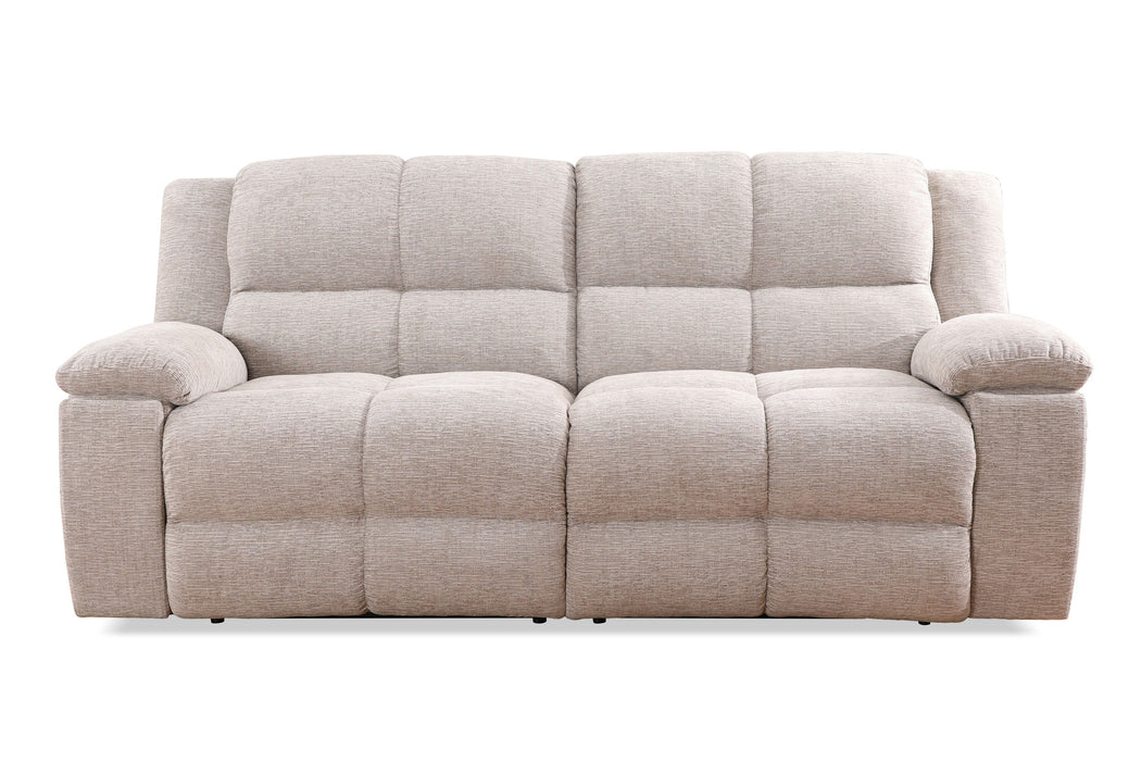 Buster - Manual Reclining Sofa Loveseat And Recliner - Opal Taupe