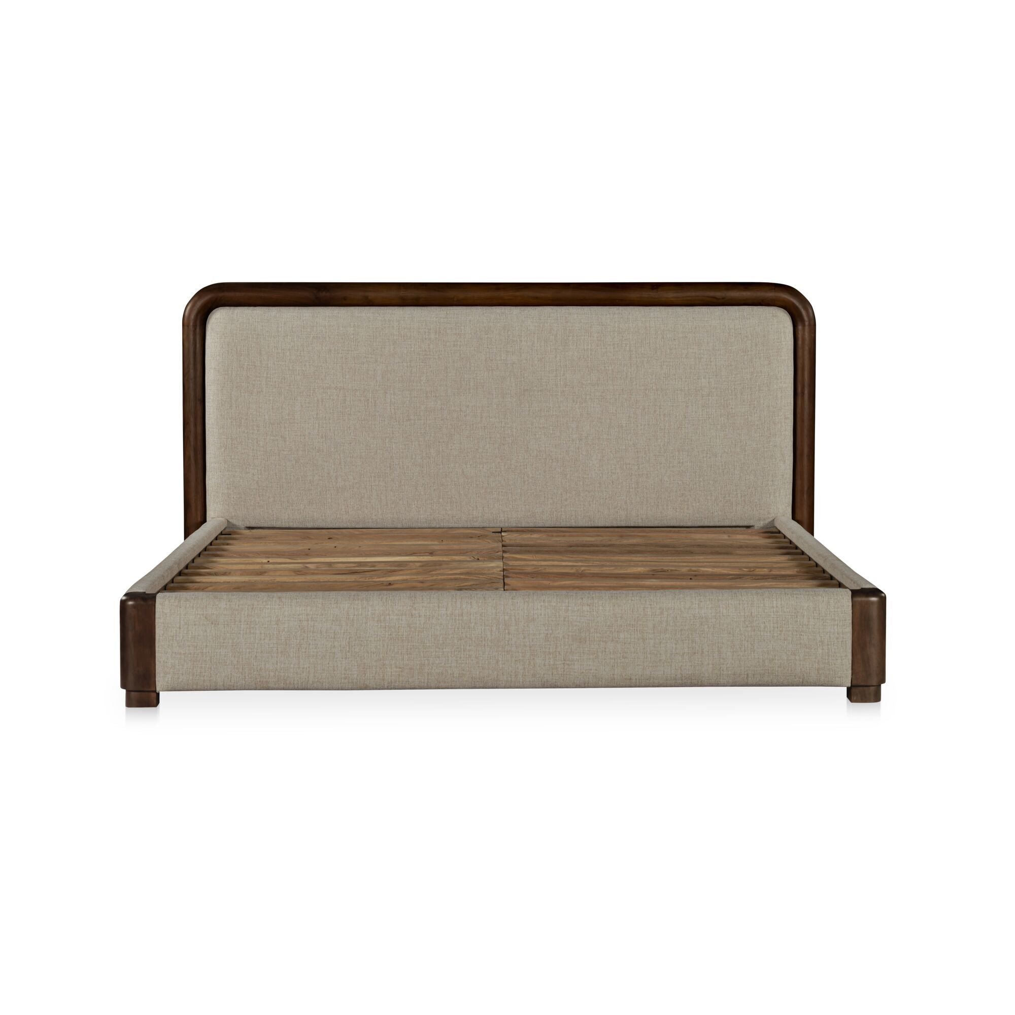 Bower - King Bed - Brown / Beige
