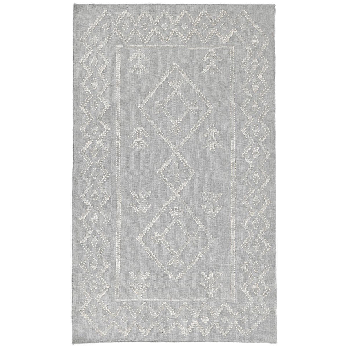 Comporta - 2' x 3' Lagos Rug - Gray / Ivory