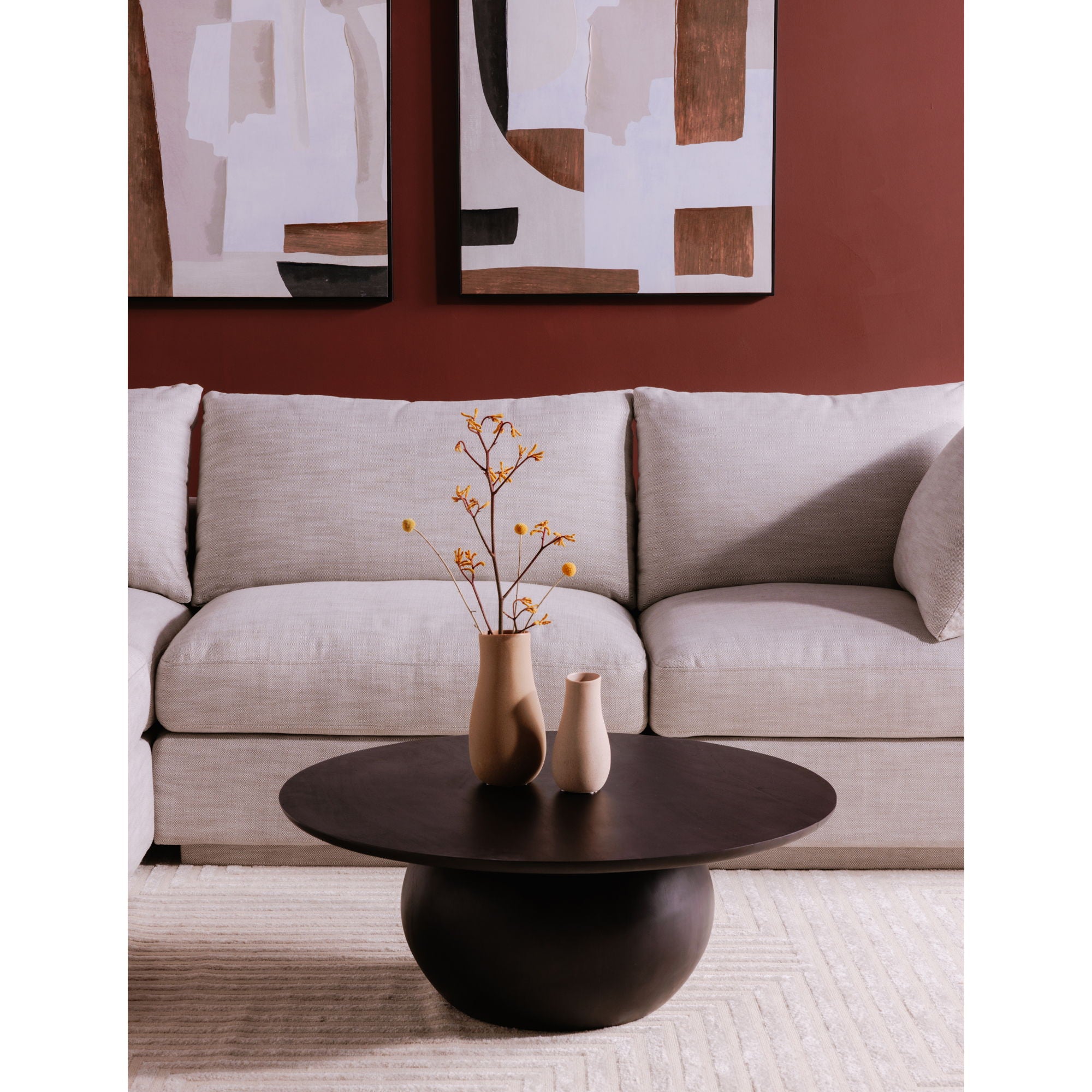 Bradbury - Coffee Table - Blackened Acacia