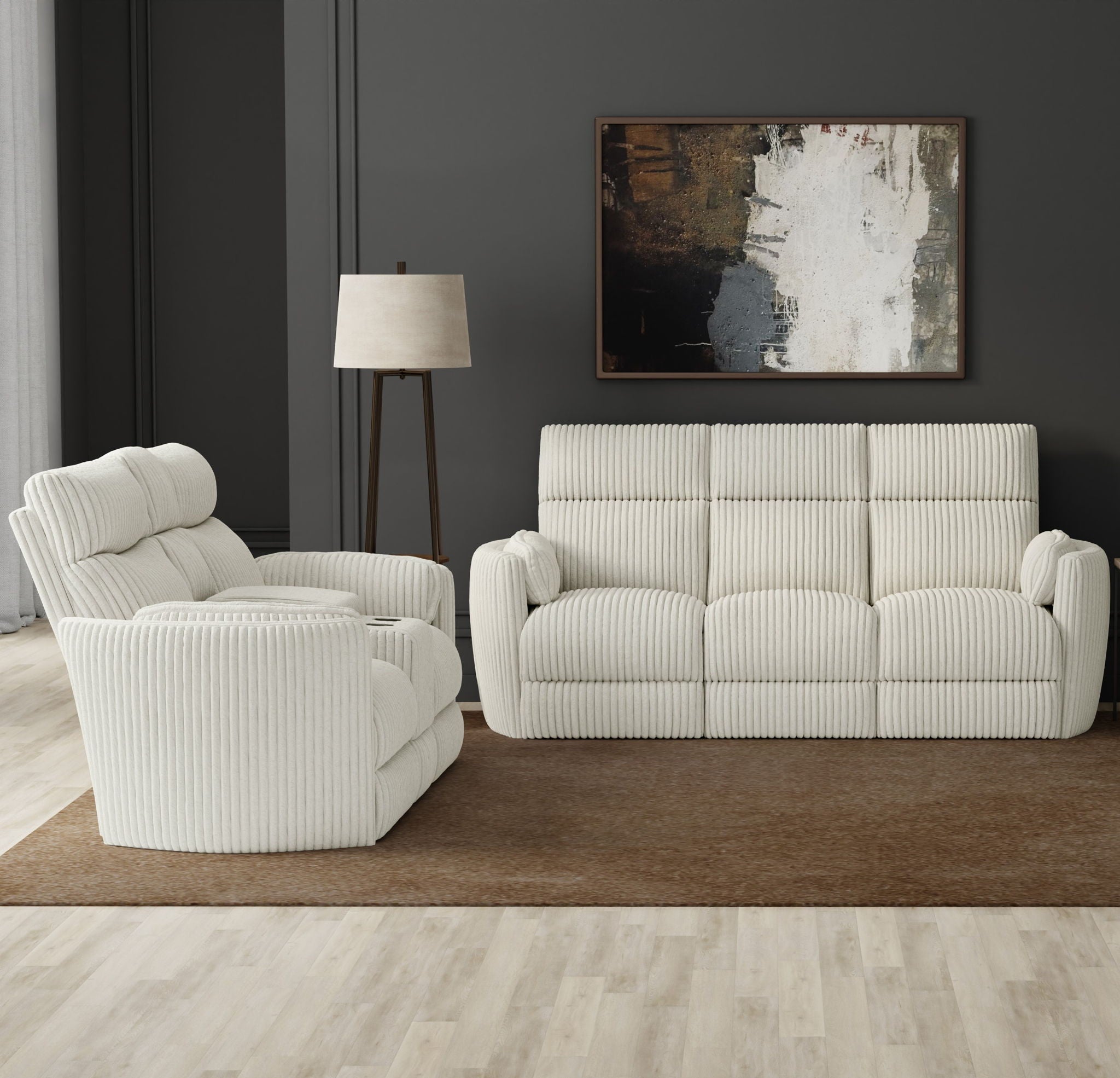Radius - Power Reclining Sofa Set