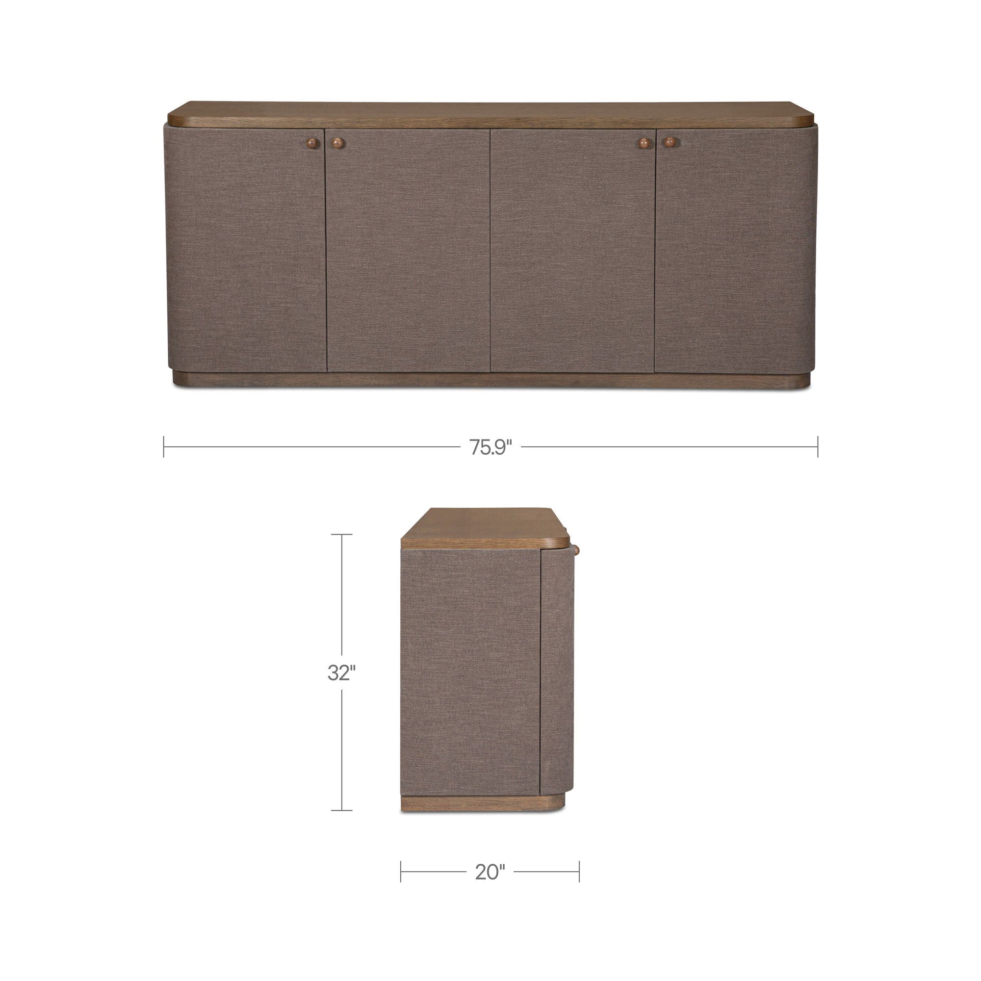 Simone - Sideboard - Brown