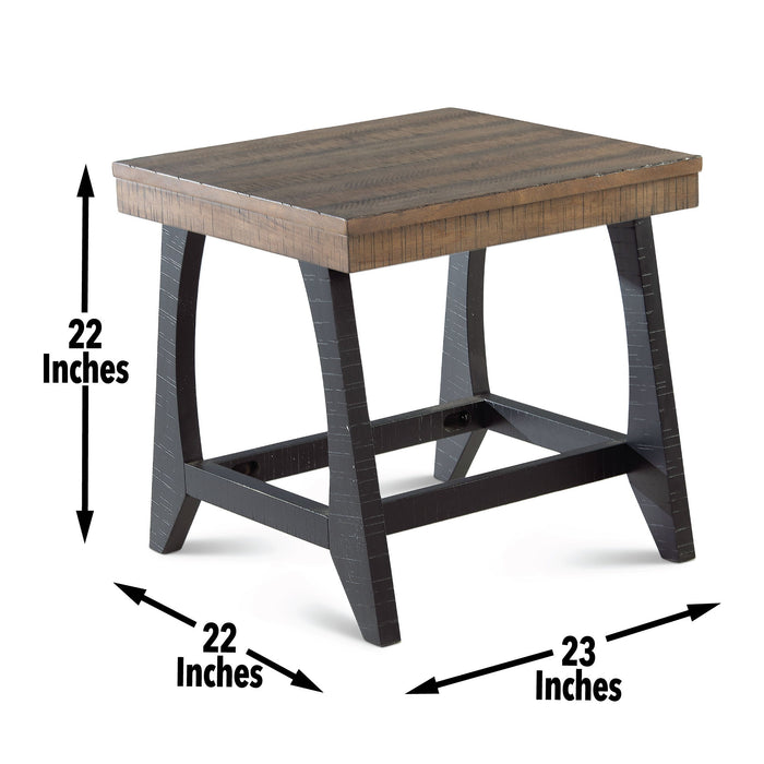 Ralston - End Table - Brown