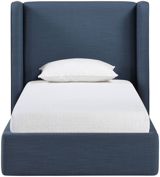 Kendall - Linen Textured Fabric Upholstered Bed