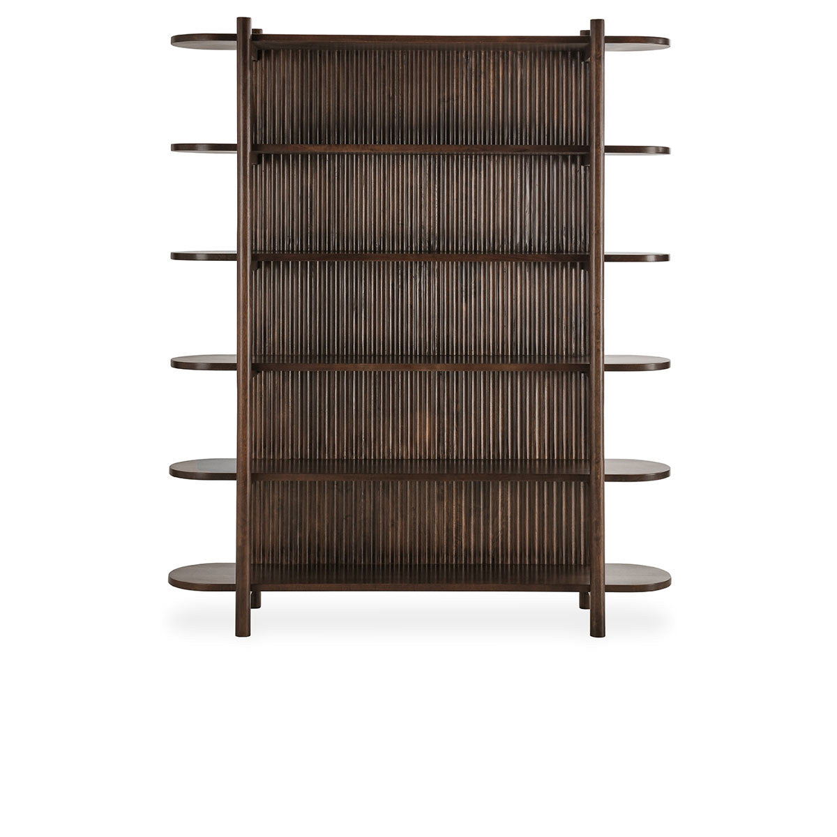 Redford - Tall Bookcase - Bark Brown