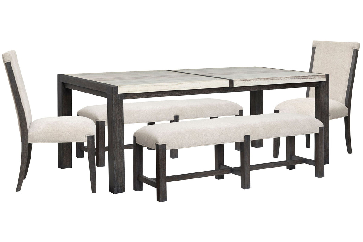 Plum Creek - 5 Piece Rectangular Dining Table Set