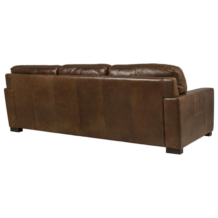 Beckham Chestnut Leather Sofa