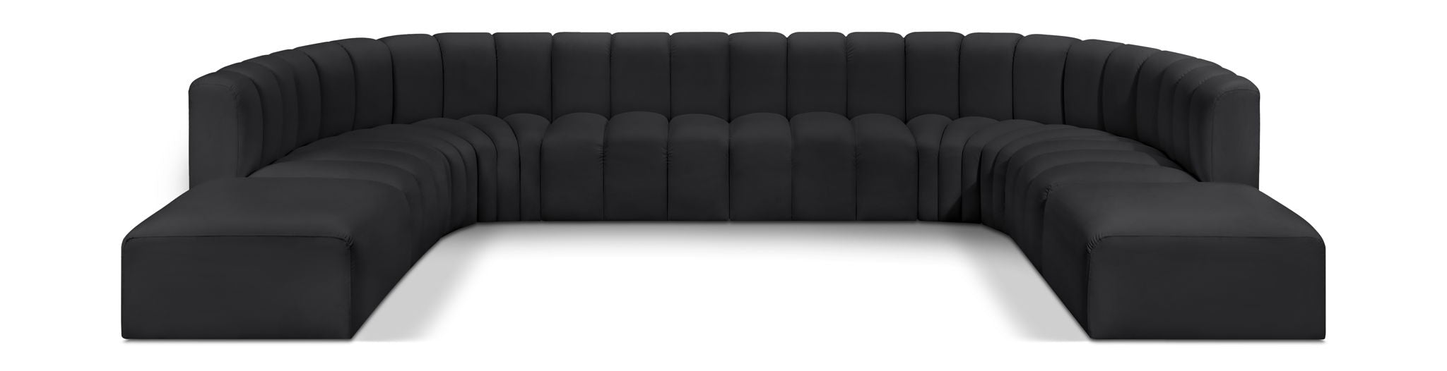 Arc - Faux Leather Modular Sectional