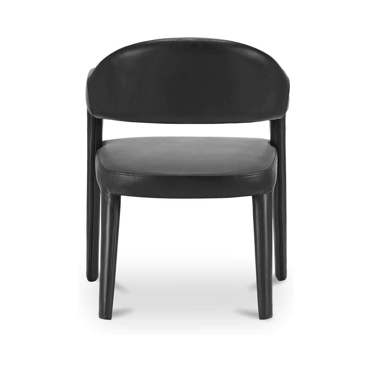 Martens - Dining Chair Leather - Black