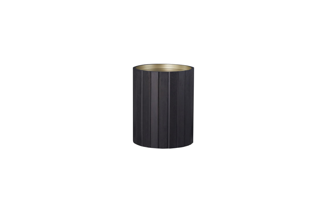 Elure - Channel Accent Table - Peppercorn