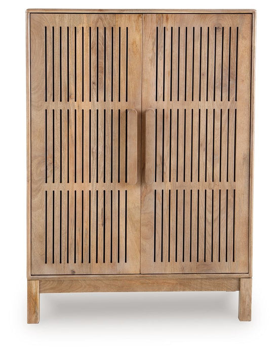 Pellamour - Bar Cabinet - Natural Brown