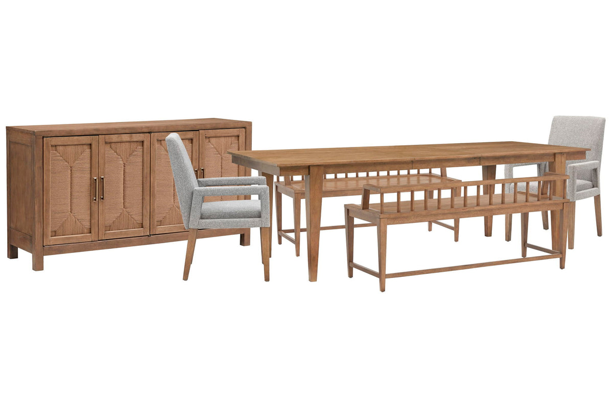 Lindon - Extendable Rectangular Dining Table Set