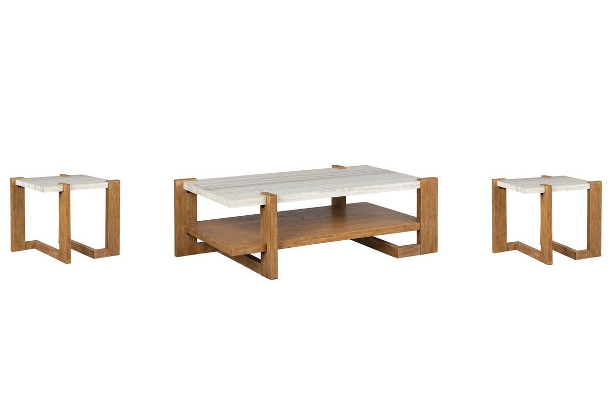 Carrington - Rectangular Cocktail Table Set