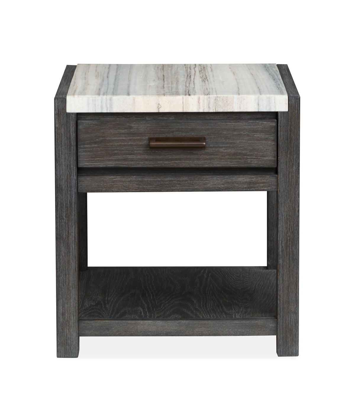 Plum Creek - Rectangular End Table - Ravenwood Black