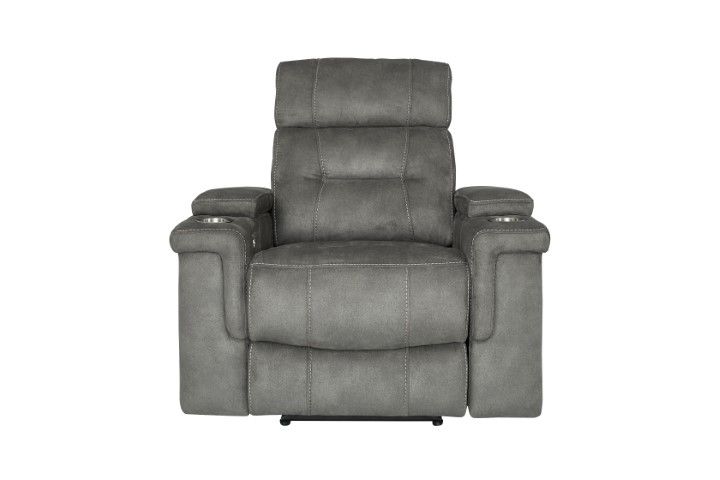 Diesel Power - Power Recliner - Cobra Grey