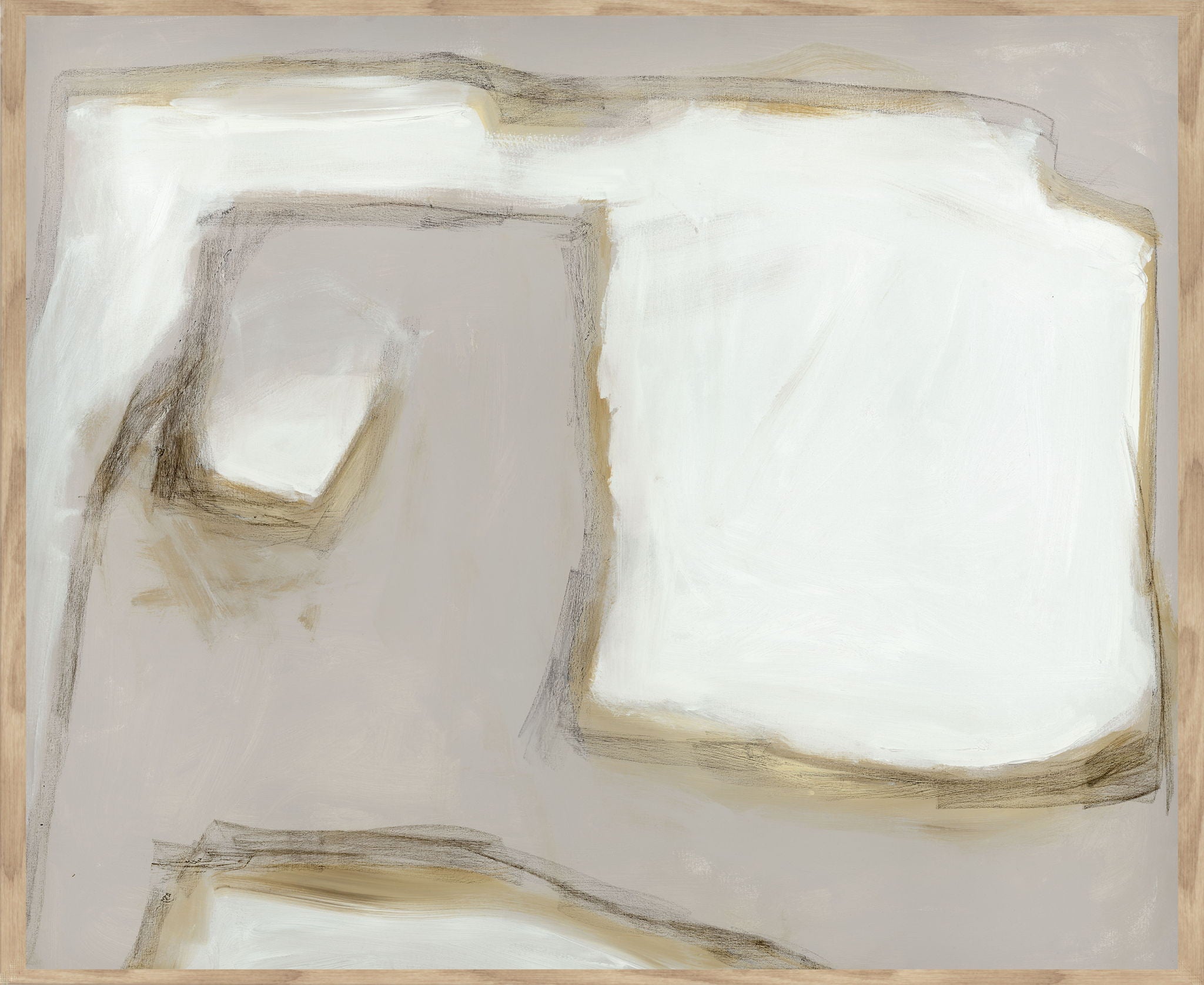 Age - 48" x 72" Painting By Buddy - Natural