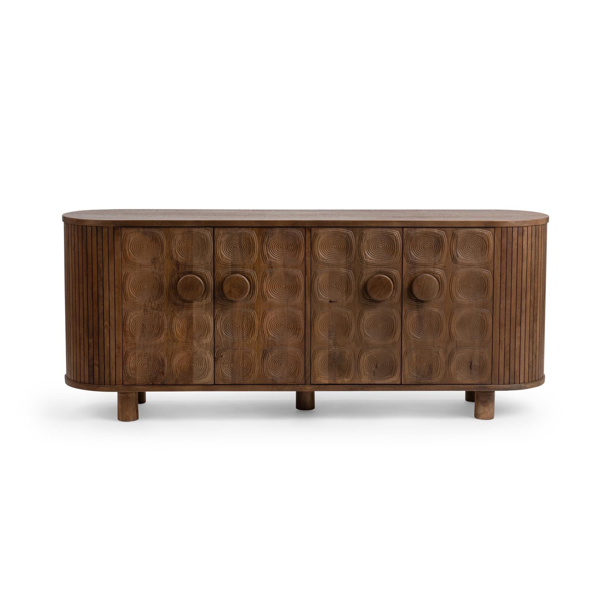 Lyle - 4 Dorr Cabinet - Artisan Brown