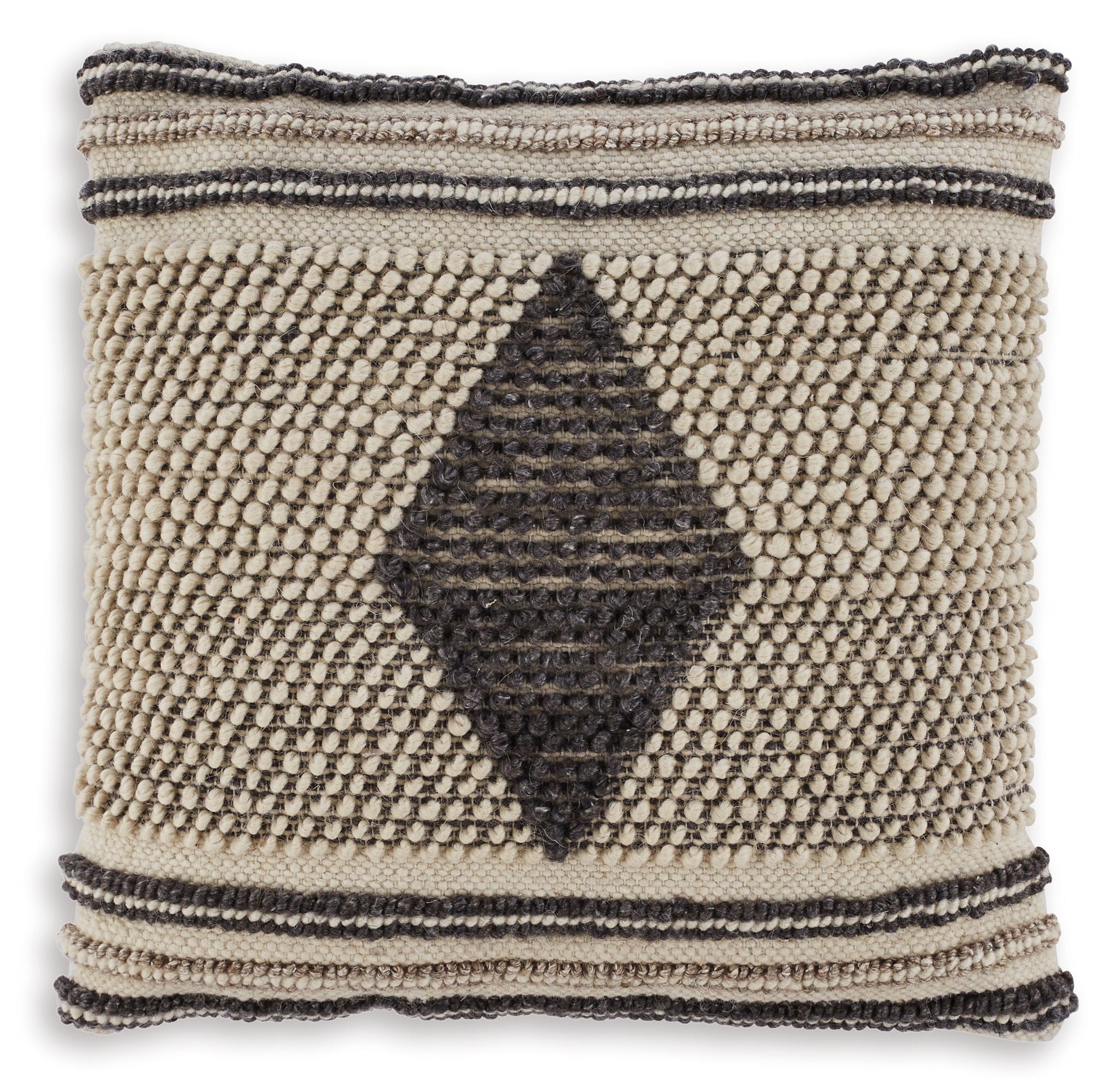 Ricker - Pillow - Gray / Cream