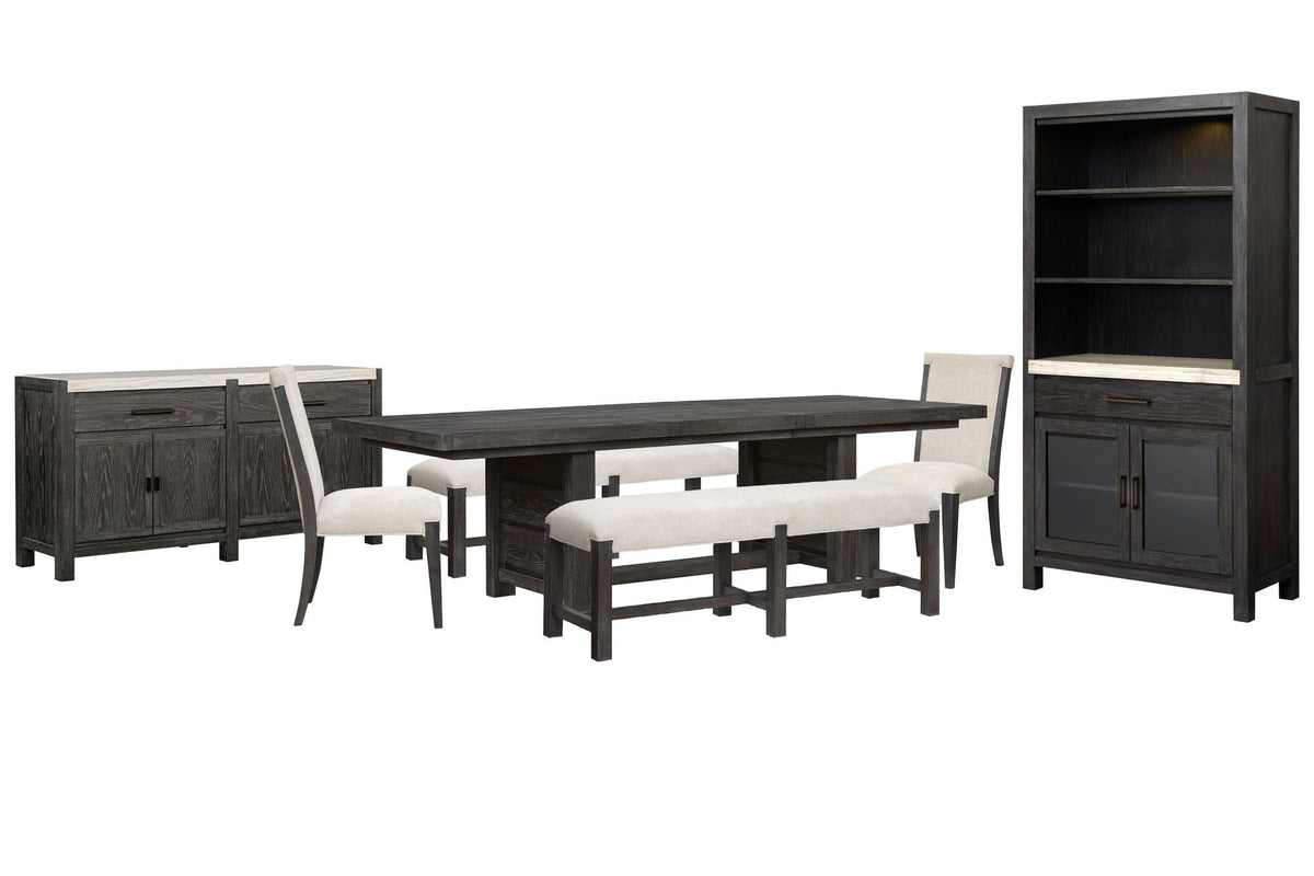 Plum Creek - Trestle Dining Table Set