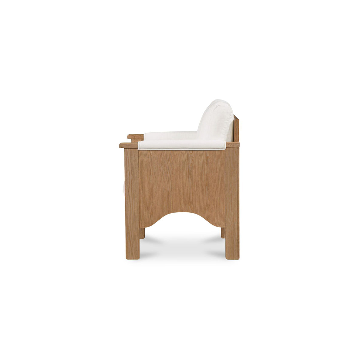 Bauer - Dining Chair - Cream / White / Light Brown