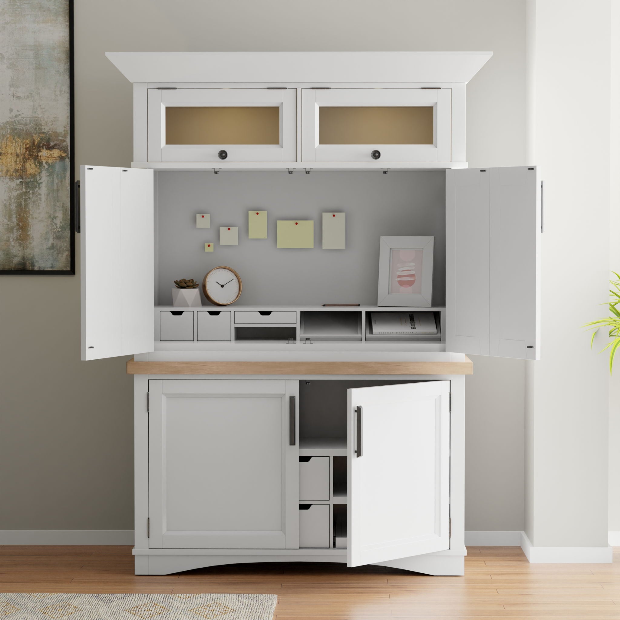 Americana Modern - Workstation with LED Light