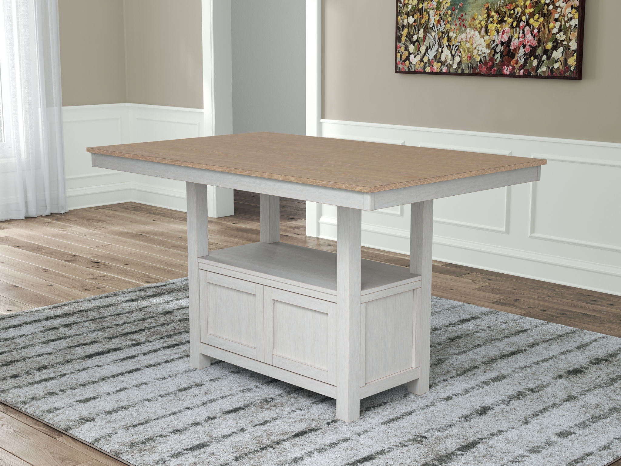 Purlaney - Rectangular Dining Table