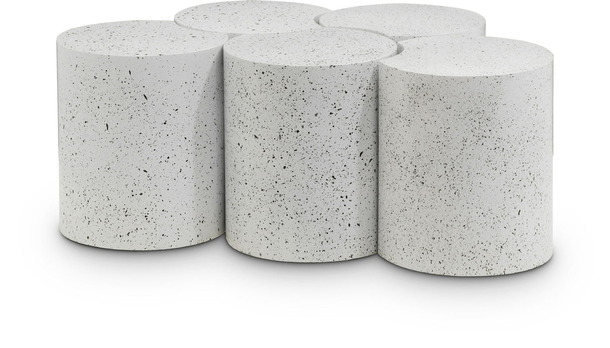 Dimple - 5 Piece Modular Coffee Table - Terazzo Finish