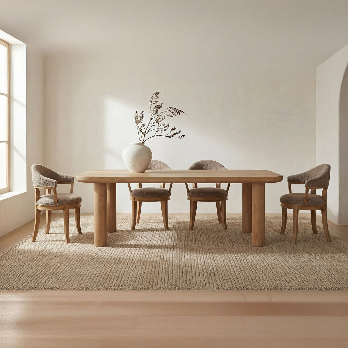 Anders - Large Dining Table - Natural