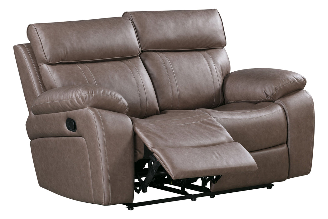 Theon - Reclining Loveseat - Stokes Toffee