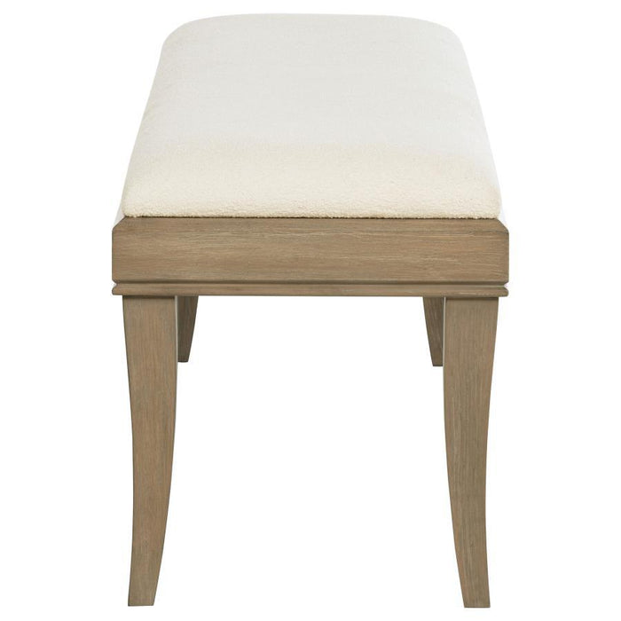 Trenton - Upholstered Bench - Washed Mango
