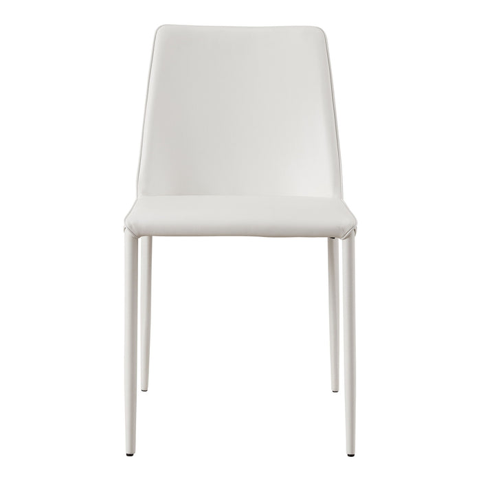 Nora - Vegan Leather Dining Chair (Set of 2) - White