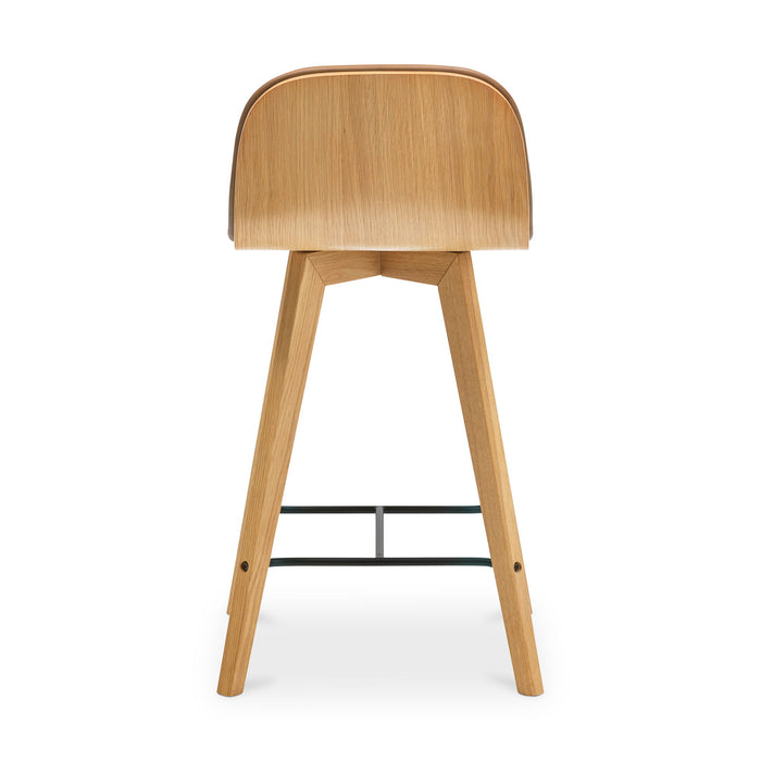Napoli - Leather Counter Stool - Tan
