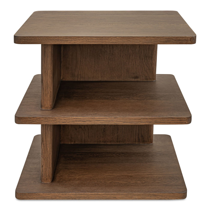 Casey - Side Table - Dark Brown