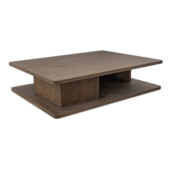 Casey - Large Coffee Table - Dark Brown