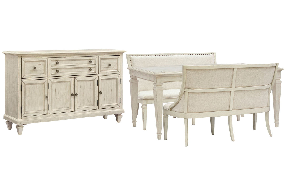 Newport - 4 Piece Extendable Rectangular Dining Table Set