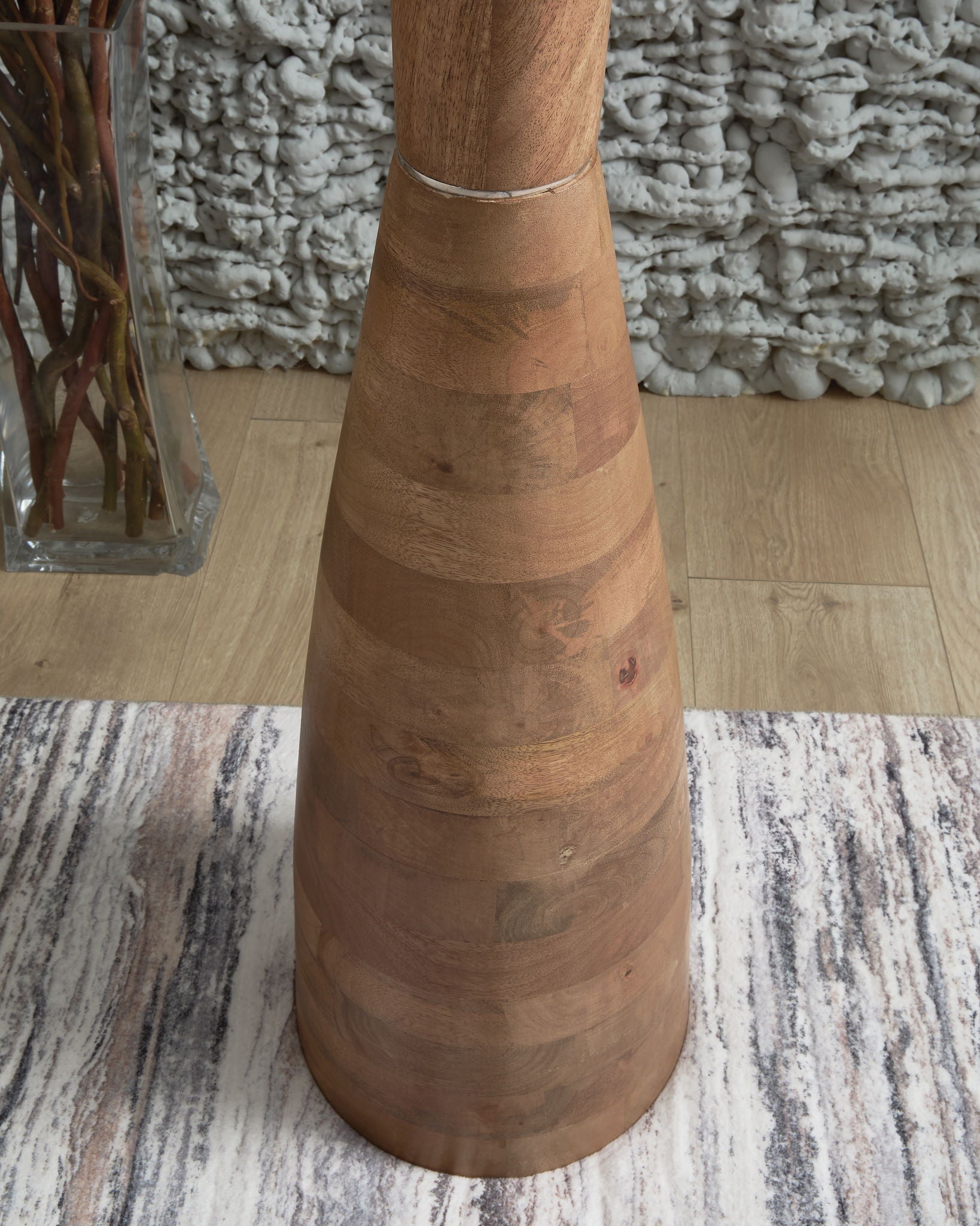 Ailsa - Wood Floor Lamp - Natural Brown