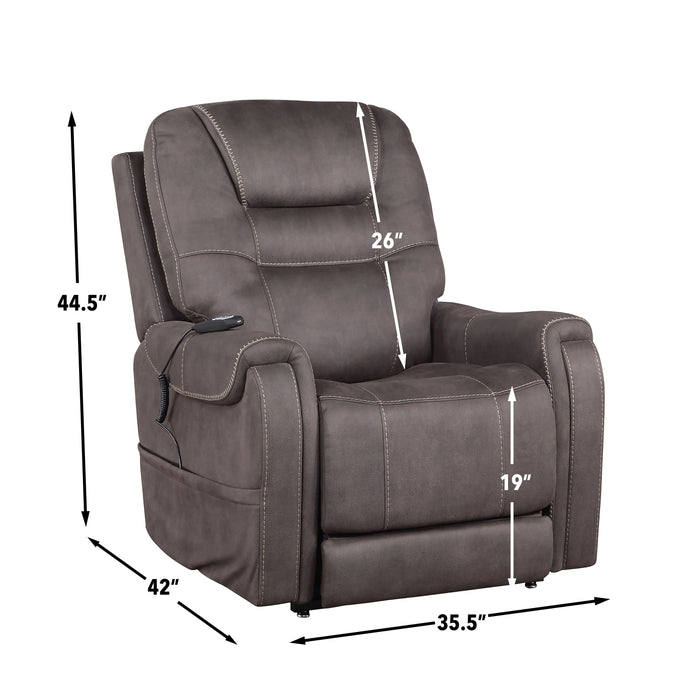 Brisbane - Power Lift Chair - Dark Gray