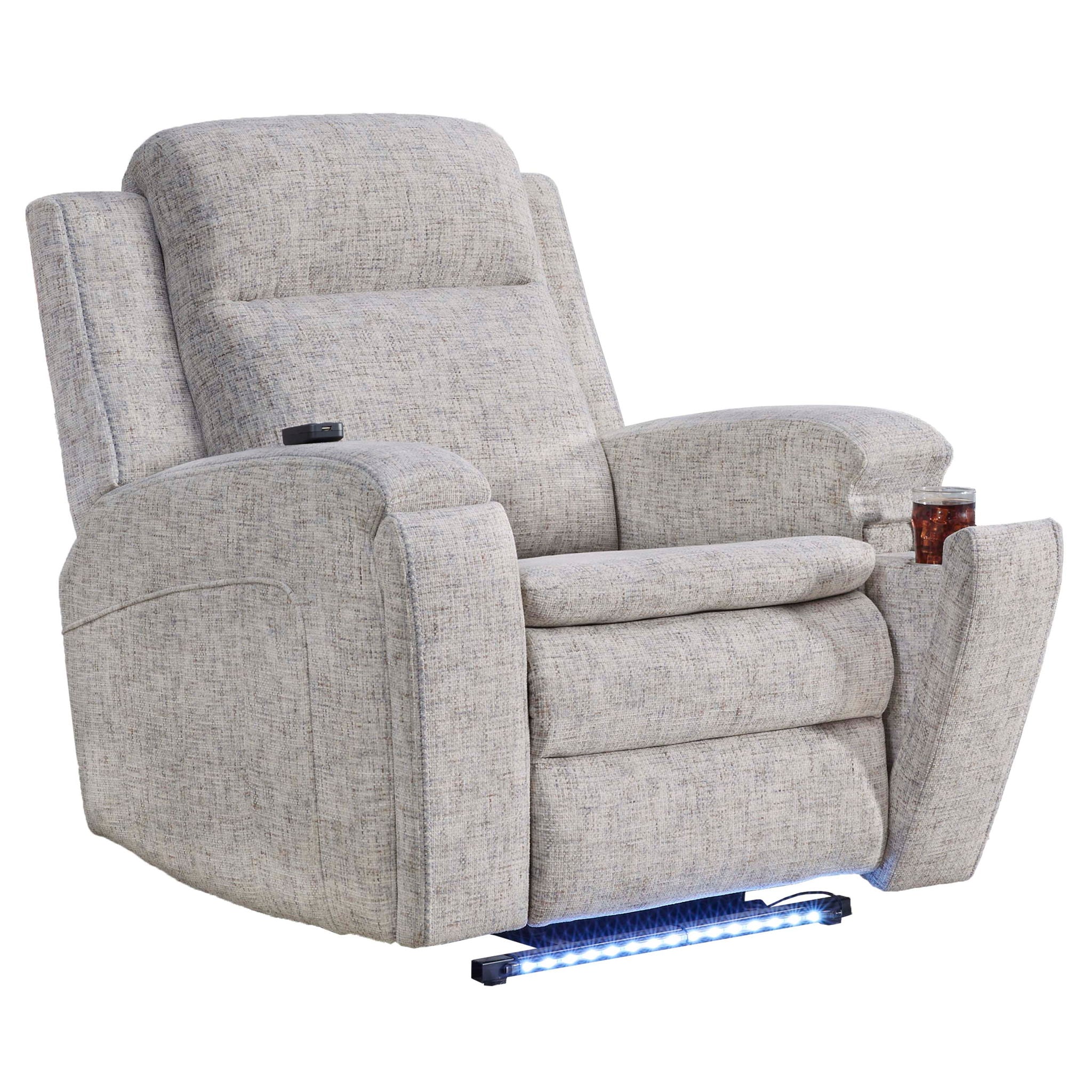 Armstrong - Power Recliner With Heat, Massage And Auto-Glide - Southampton Shore