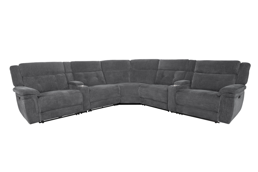 Richland - Modular Power Reclining Sectional With Power Adjustable Headrests